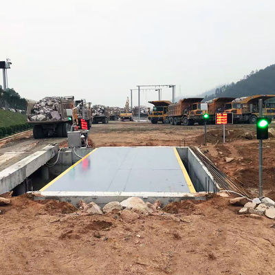 100 échelle électronique de camion de plate-forme en acier de Ton Pitless Q235