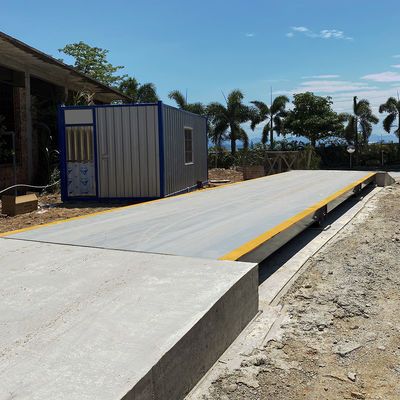 Plate-forme en acier 100 Ton Lorry Weighbridge d'OIML III